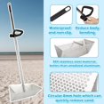 thumbnail image 2 of Sand Fleas Rake Set,Detachable 47 Inches Long Handle,Includes 1pcs Sand Flea Rake,1pcs Sand Sifter,1pcs Beach Mesh Shovel,1pcs Black Beach Shovel,1pcs Claw Rake with Mesh Net,One Pair of Gloves, 2 of 6