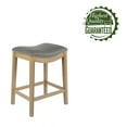 thumbnail image 7 of Porthos Home Acton Counter Stool With Sturdy Rubberwood Legs, Nailhead Trimming, PU Leather Upholstery And Backless Space-saving Design (For Bar Counters And Kitchen Islands), 7 of 7