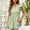 Green, variant on Women's V-Neck Short Sleeve Loose Fit Casual T-Shirt Top - Breathable Flowy Fabric for Everyday Comfort