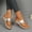 Silver B, variant on Women’s Casual Summer Slide Sandals Beaded Toe Ring Wedge Heel Slip-On Comfortable Cushioned Footbed Beach Outdoor Daily Wear White