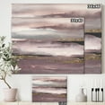 thumbnail image 3 of Designart 'Purple Glam Storm IV' Glam & Shabby Chic gallery-wrapped Canvas, 3 of 3