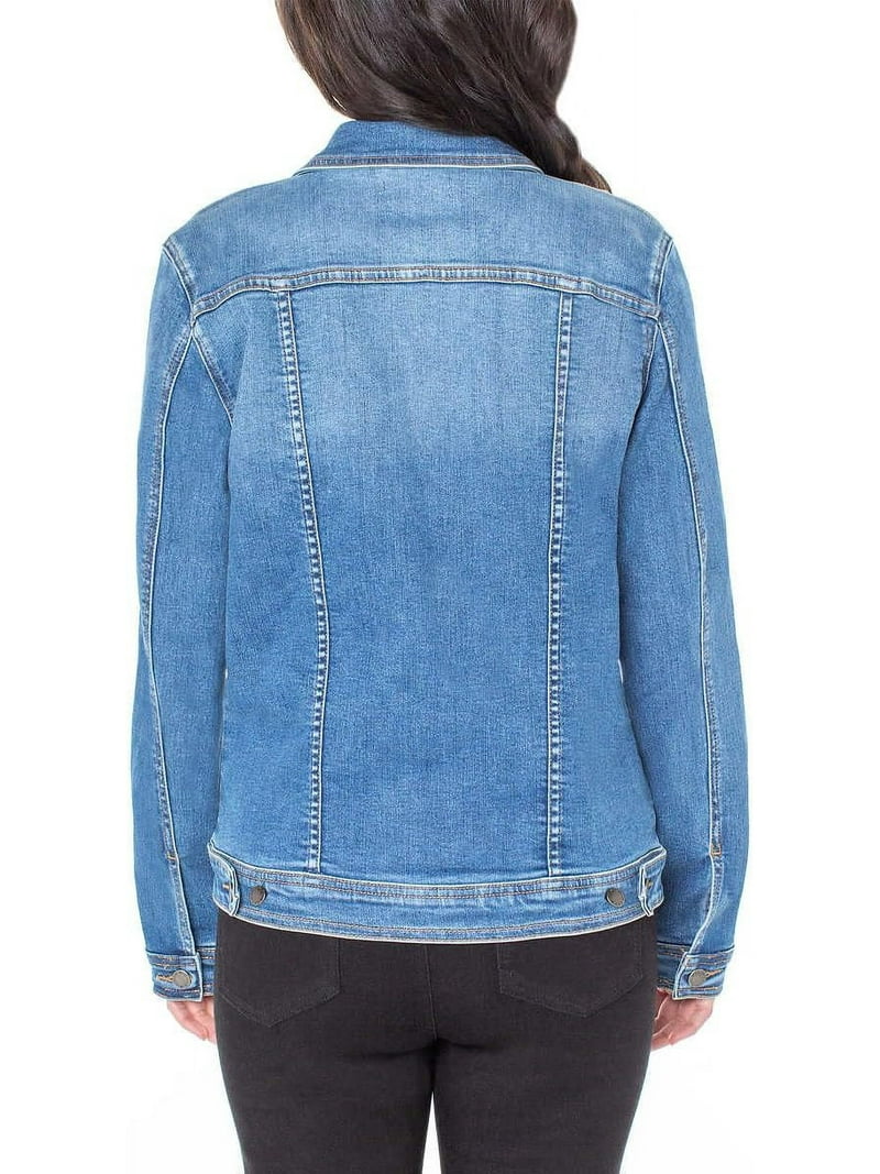 Well Worn Womens Denim Jacket (Blue (Newport Blue), X-Small