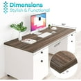 thumbnail image 5 of Kaboon 47.25x30 inch Universal Table Top, 1 inch Thick, Eucalyptus, 5 of 6