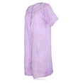 thumbnail image 6 of JEFFRICO House Dresses for Women with Pockets - Lightweight Breathable Short Sleeve Muumuu & Nightgowns - Snap Front Housecoat and Dusters for Women, 6 of 7