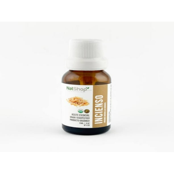ACEITE ESCENCIAL DE INCIENSO, 100% ORGÁNICO Natshop ACEITE ESCENCIAL DE INCIENSO, 100% ORGÁNICO