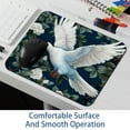 thumbnail image 6 of Peace Dove Square Desk Mat, 8.3x9.8 Inch, Non-Slip Rubber Bottom, Printed, Suitable for Office and Gaming - Gaming Mousepad and Mouse Pad, 6 of 6
