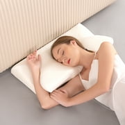 Maxkare Cervical Memory Foam Pillow, CertiPUR-US Certification, for Side Back & Stomach Sleepers
