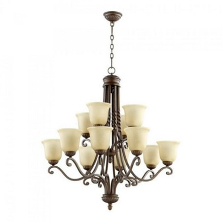 Quorum Tribeca 12 Light Up Chandelier In Oiled Bronze Quorum Tribeca 12 Light Up Chandelier In Oiled Bronze