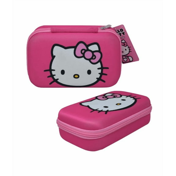 Hello Kitty Molded Pencil Case Size: 8.5" x 2.5" x 5.25"