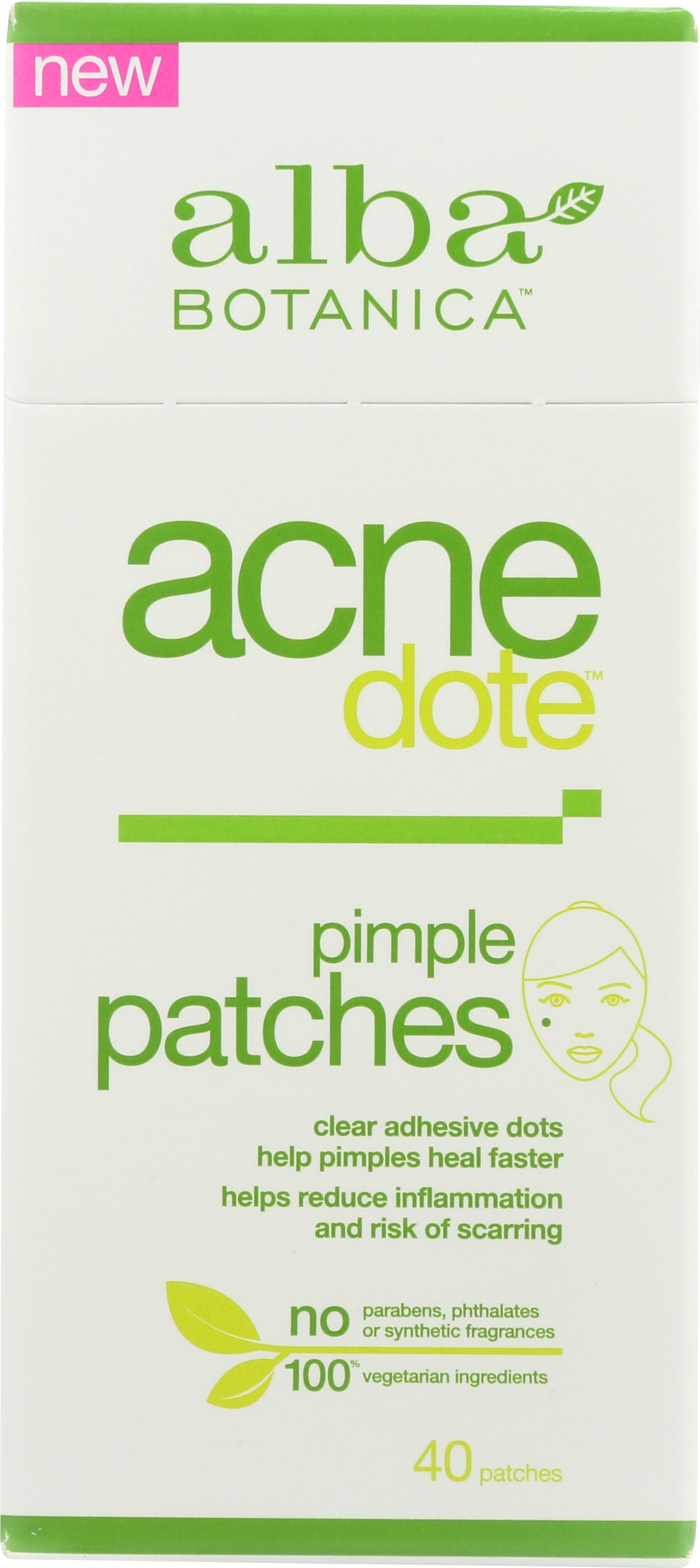 Alba Botanica Acnedote Pimple Patches, 40 Count
