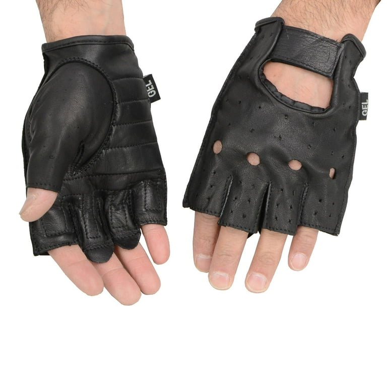 Gel padded gloves fingerless cheap