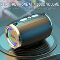 thumbnail image 3 of Karymi Bluetooth Speaker with HD Sound, Portable Wireless, for Home/Party/Outdoor/Beach, Electronic Gadgets, Birthday Gifts Intelligent Bluetooth Speaker Bluetooth Flash Deals Clearance, 3 of 7