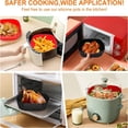 thumbnail image 2 of Generic Doublure de Pot en Silicone Réutilisable & Panier Jetable, pour Friteuse à Air Chaud/four/pizza, Écologique, Sans Produits Chimiques, 1 Pce, 2 of 9