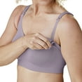 thumbnail image 2 of BRAVADO! DESIGNS Sustainable Nursing Bra | Body Silk Seamless | Grey Orchid | XXL, 2 of 5