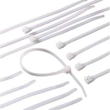 Gardner Bender 46-104 4-Inch Natural Nylon Cable Ties, 100-Pack