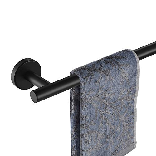 matte black hand towel ring