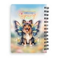 thumbnail image 2 of Welcome Spring Fairy Shetland Sheepdog in Flower Meadow Spiral Bound Journal Sheltie Dog Lover Gifts 5x7in Spiral Notebook - 13002, 2 of 5