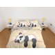 thumbnail image 2 of Panda durmiente amarillo funda nórdica niños, juego de cama completo, rey, reina, dormitorio, 2 of 4