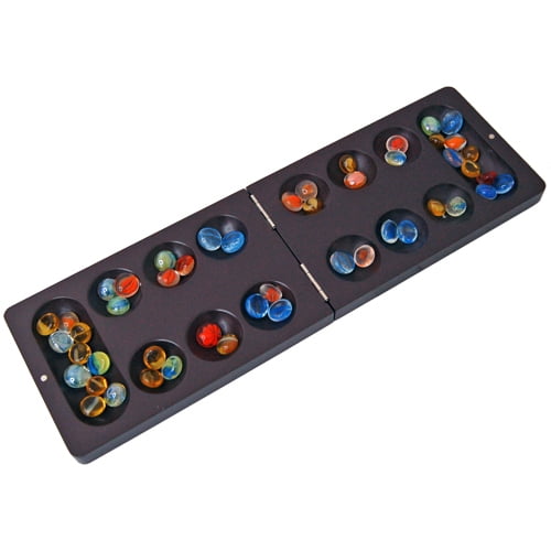 Mancala Folding Wood Board