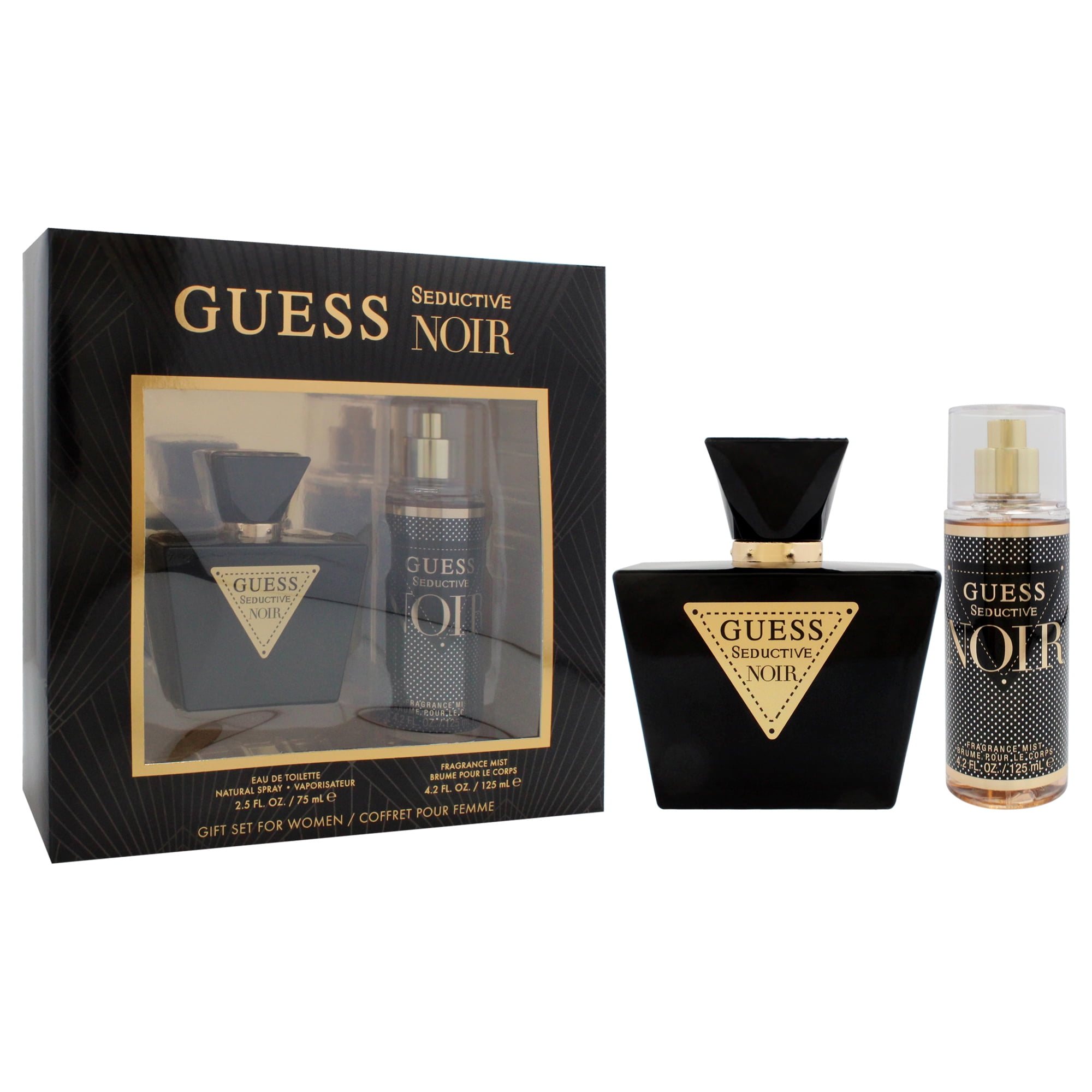 Guess Guess Seductive Noir Pc Gift Set EDT Spray,