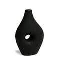 thumbnail image 1 of Villa Moda Silke Large Genie Decorative Modern Vase, Medium, Black, 1 of 6