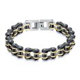 thumbnail image 2 of Bracelet For Men 16mm Wide Stainless Steel Heavy Motorcycle Chain Link Bracelet, 2 of 2