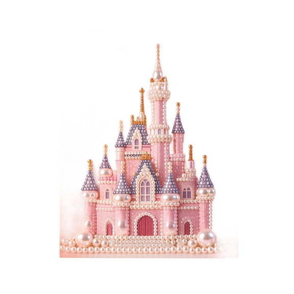 Full Drill Diamond Art Kit, Rhinestone Diamond Painting Supplies, Decorative Wall Art Craft Set for Teenagers & Adults