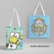 thumbnail image 4 of Sanrio My Melody Keroppi Bad Badtz Maru bolsa de lona de dibujos animados, bolso de mano para estudiantes, bolsa de compras, soporte de archivo, periferales de Anime, regalo, 4 of 4