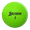 Green, variant on Srixon Soft Feel Longer Distance Golf Balls, Green Dimple Design, 145 lb