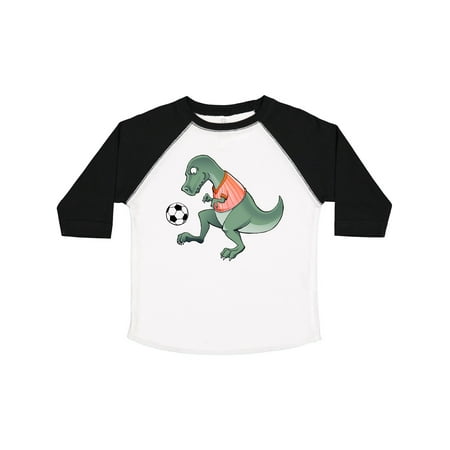 

Inktastic Soccer Dinosaur Gift Toddler Boy or Toddler Girl T-Shirt
