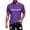 Purple, variant on I Had Potential T Shirt for Men 2026 Summer Short Sleeve Crewneck Casual Loose Funny Sarcastic T-Shirts