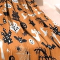 thumbnail image 3 of Classic Halloween Pattern Blanket,Comfortable Soft Flannel Throw Blanket,All Season,Warm Lightweight Blankets for Sofa Bed Couch Living Room Chair,60"x80", 3 of 4