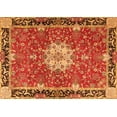 thumbnail image 1 of Ahgly Company Indoor Rectangle Persian Orange Traditional Area Rugs, 4' x 6', 1 of 1