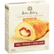 Better Bakery Company, Turkey, Provolone & Smoked Bacon Cheesy Melts 12 Oz. Box