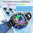 thumbnail image 2 of X76 phone cooler Peltier cooling fan free back clip Three speed adjustment (A), 2 of 7