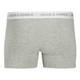 thumbnail image 3 of Jack & Jones Calzoncillos para hombre, paquete de 7 - JACBASIC TRUNKS, algodón elástico Negro/Azul oscuro/Gris M (Medium), 3 of 7