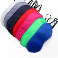 thumbnail image 2 of CIMAXIC 15pcs Polyester Sleep Eye Mask Blindfold Shading Eyepatch Hot Cold Therapy Eyeshade Solid Color Lightweight and Comfortable Eye Mask Eye Protection Elastic Straps for Women Men (Mixed Color), 2 of 4