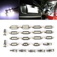 thumbnail image 4 of Led For Car Interior T10 5W White Light 23pcs Automotive Led Lights Map Light Bulbs, Low Consumption For Map Lights License Plate Door Interior Car, 4 of 8