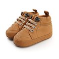 thumbnail image 4 of EYIIYE Toddler Soft Sole Sneaker High Upper Anti-slip First Walkers Shoes, 4 of 7