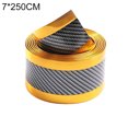 thumbnail image 1 of Anti-collision Car Trim Strip, Car Styling DIY Door Sill Pedal Trim Bumper Moulding Strip Protector Edge Guard, Carbon Fiber Textured Surface, Shiny and Beautiful, 1 of 8