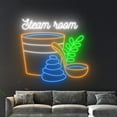 thumbnail image 4 of Handmadetneonsign Steam Room Neon Sign, Steam Bath Wall Art Decor, Steam Room Spa Wall Decor, 4 of 5
