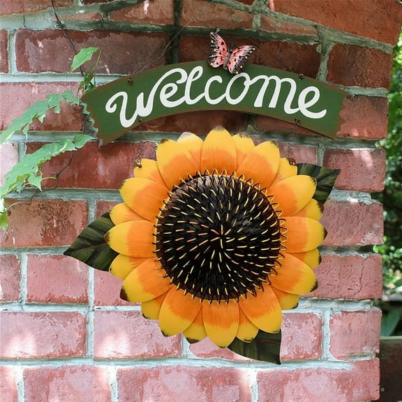 Sunflower Garden Decoration Year Round Use Weather Resistant Yard Decor