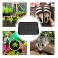 thumbnail image 2 of WHAMVOX  2 Pcs Plastic Trays for Plants Stuff Storage Machine Plate Grid Black, 2 of 7