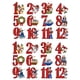 thumbnail image 1 of EZLIFE 24 piezas de adornos navideños de 12 días, adornos colgantes de madera de 12 días de Navidad, regalo de Navidad retro de doce días, colgantes de árbol de madera rústicos, decoraciones navideñas, 1 of 7