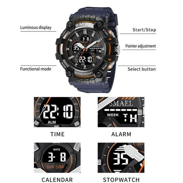 Military time watches walmart sale