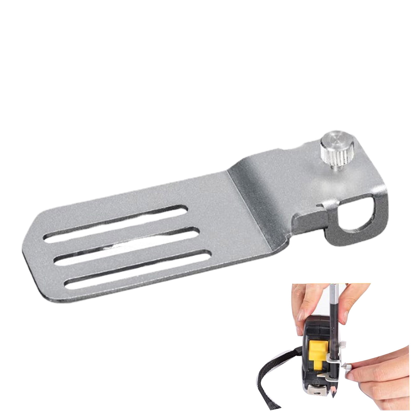 Jinsinto Tape Measure Positioner Measuring Accuracy Upgrade To Tape Measure Marking Aluminum Tape Measure Portable Contour Positioner