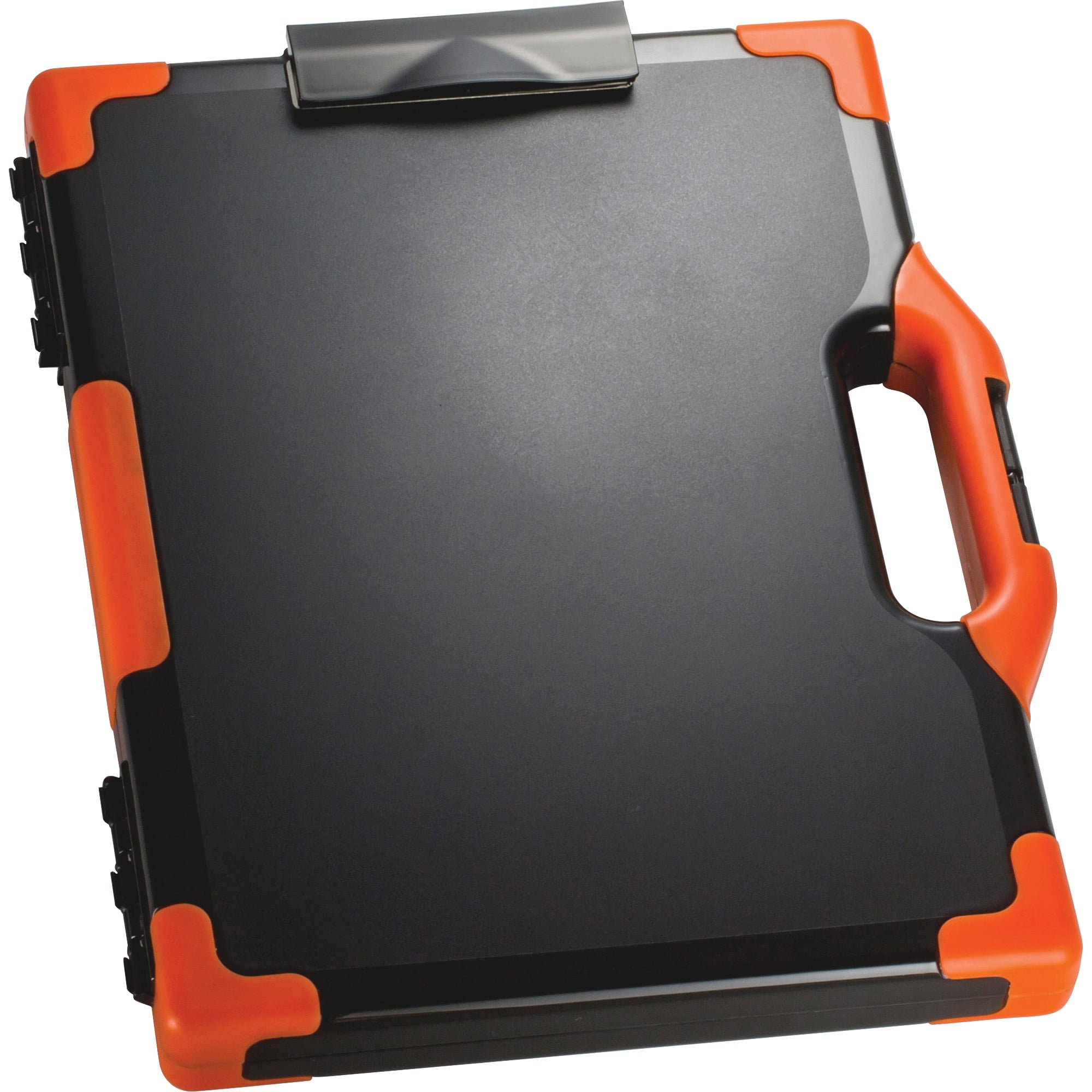Officemate Carry All Clipboard Storage Box, Letter/Legal Size, Black and  Orange (83326) - Walmart.com