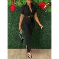 thumbnail image 5 of Buttoned Tie Up Crop Top  Cargo Pant, 5 of 8