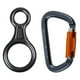 thumbnail image 2 of 8 Montañismo Escalada Rappel Sistema de De 35 KN Color Negro Accesorios de ejercicio, 2 of 9