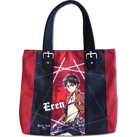 Tote Bag - Attack on Titan - New Eren Red Anime Licensed ge84517